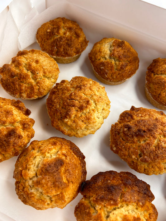 Short bread muffins