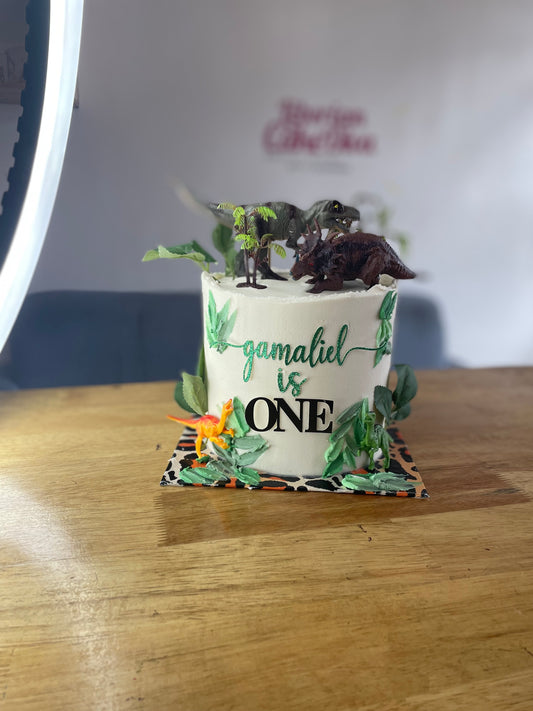 Wild themed cake