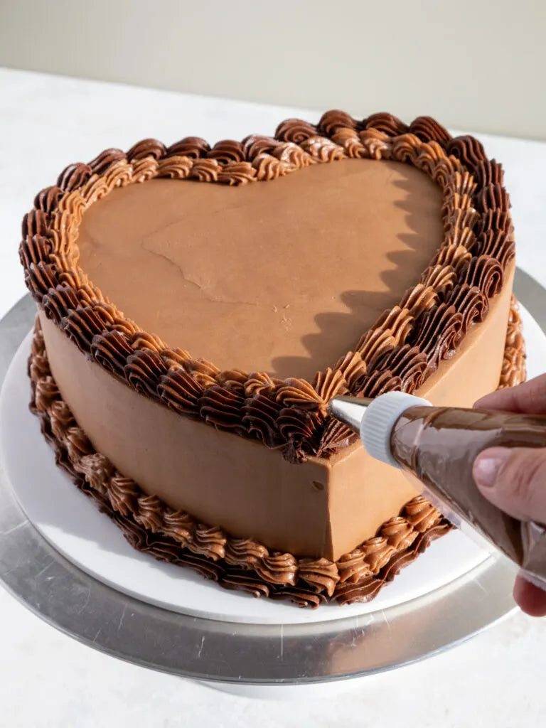 5 inch heart cake